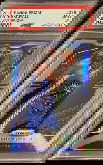 2019 Panini Prizm #279 Eric Paschall Silver Prizm PSA 9 Mint