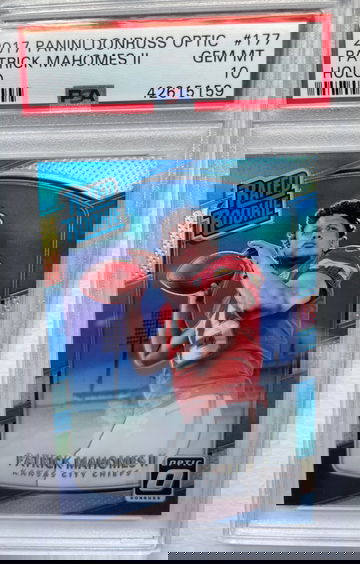 2017 Patrick Mahomes Optic Holo