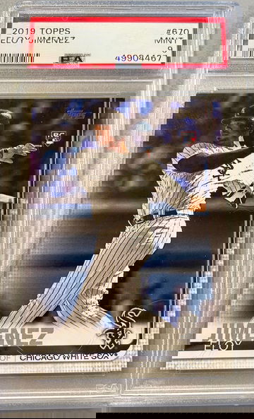 2019 Topps Eloy Jimenez PSA 9