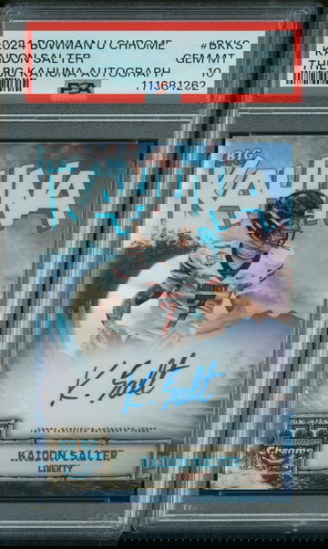 2024 Bowman U Chrome Big Kahuna Kaidon Salter #BK-KS Auto PSA 10