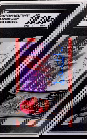 2022 Panini Select WWE Ringside Action Dakota Kai #RA-DKI SGC 10 Auto