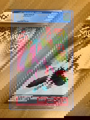 Spider-Gwen #1 CGC 9.6 White Pages