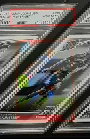 2018 Panini Donruss Optic RC Weston McKennie PSA 10 Gem Mint