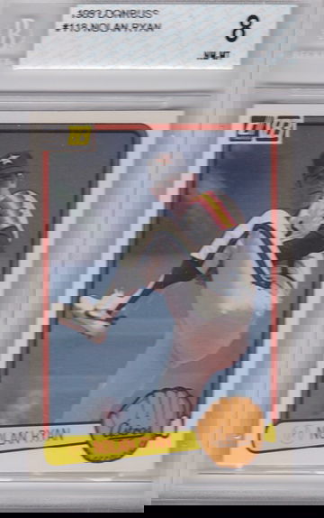 1982 Donruss Nolan Ryan #118 BGS NM-MT 8