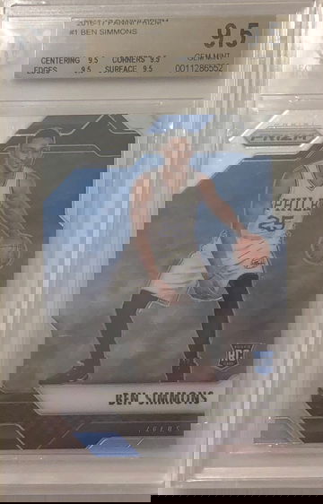 2016 Panini Prizm Ben Simmons BGS 9.5 #1