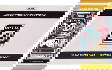 2023 Panini Donruss Optic Football Factory Fresh 12 Pack Fat Value Box