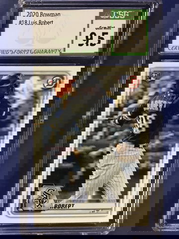 2020 Bowman #18 Luis Robert Rookie Card CSG 9.5 Gem Mint