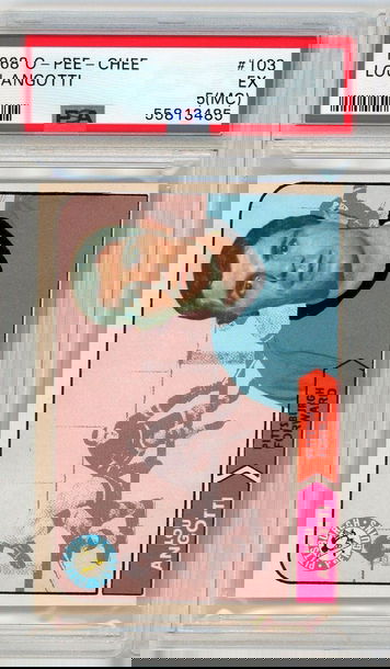 1968 OPC O-Pee-Chee Lou Angotti #103 PSA 5 (MC) P1237