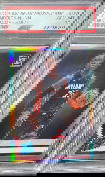 Kendrick Nunn Optic Holo Rated Rookie PSA 10