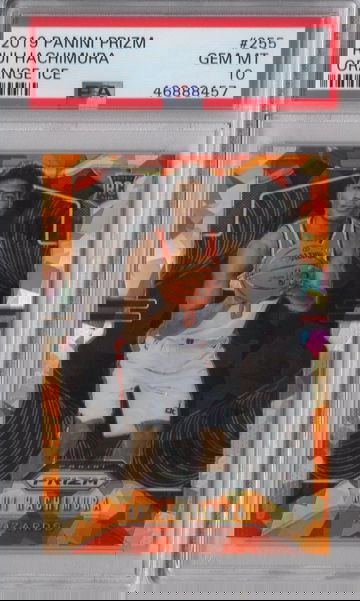 2019 Prizm Rui Hachimura Orange Ice PSA 10