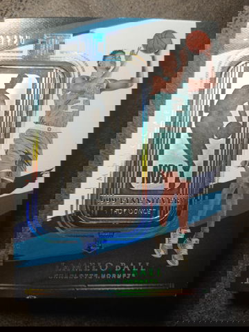 2020-21 Panini Impeccable 1 Troy Ounce Silver Bar 3/20 Lamelo Ball Rookie #14 RC..