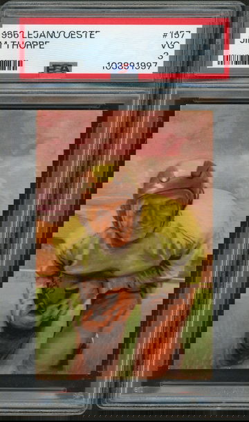 1956 Lejano Oeste #157 Jim Thorpe PSA 3 - Highest Graded