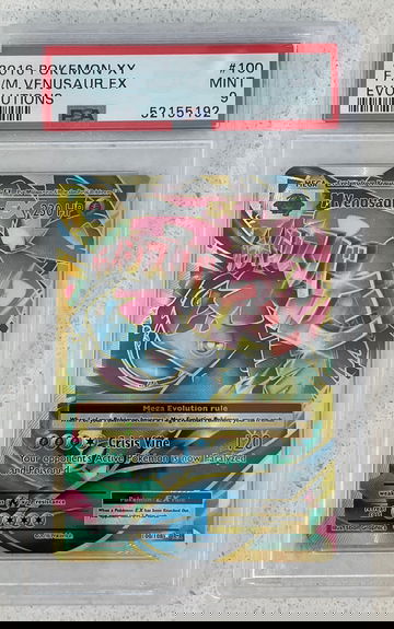 2016 Pokémon XY Evolutions Venusaur EX PSA 9
