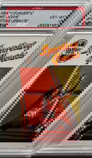 1989 Younger’s Tartan Special Sporting Greats Carl Lewis Track & Field HOF