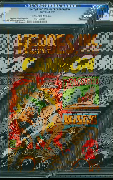 HEROES, INC. PRESENTS CANNON #0, CGC 9.6 NM+