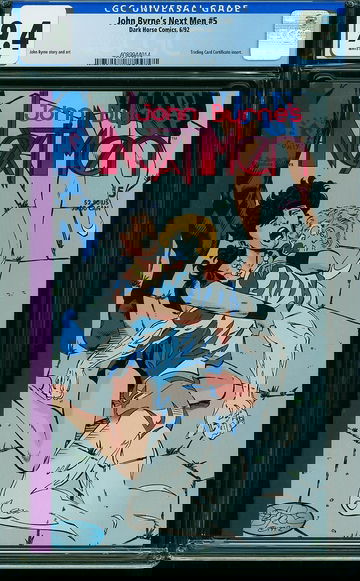 JOHN BYRNE'S NEXT MEN #5, CGC 9.4 NM