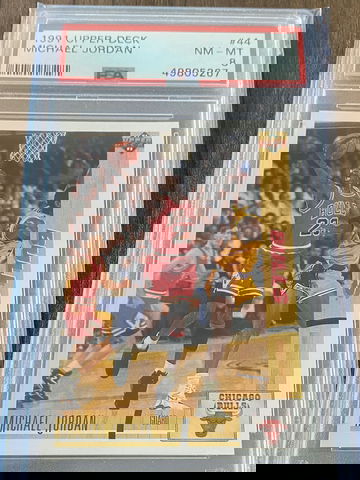 1991 Upper Deck Michael Jordan PSA 8
