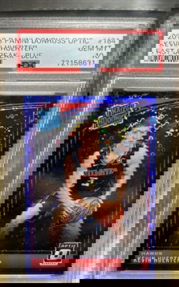 2018 Panini Donruss Optic Kevin Huerter -Fast Break Blue- SSP RC #/50   PSA 10 Gem Mint