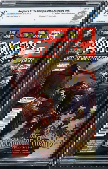 Avengers #1 The Coming of the Avengers CBCS 9.8 White pages 