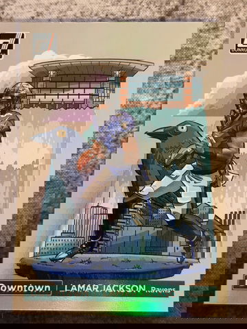 2024 Panini Donruss Lamar Jackson Downtown! #1