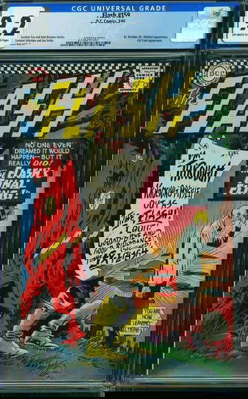 FLASH #159, CGC 9.2 NM-