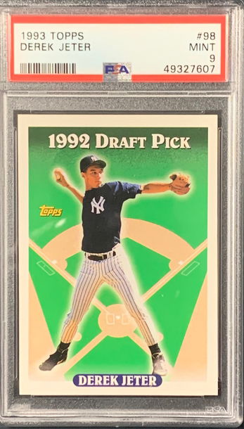 1993 Topps Derek Jeter PSA 9