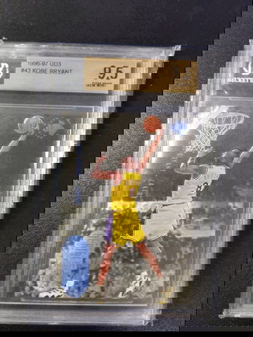 1996 UD3 #43  KOBE BRYANT BGS 9.5