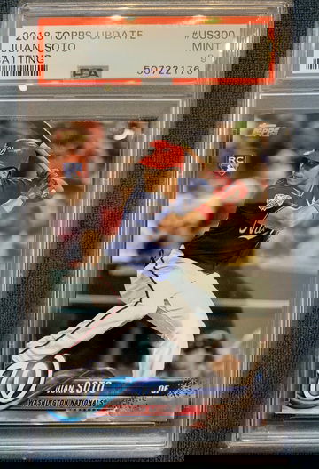 2018 Topps Update US300 Juan Soto