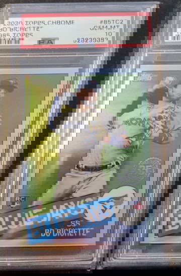 2020 Topps Chrome Bo Bichette PSA 10