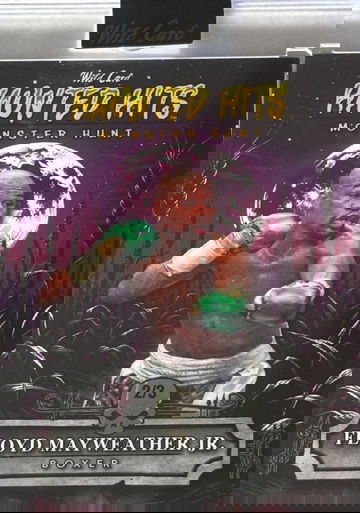 Floyd Mayweather 2025 Wildcard Haunted Hits /3 Monster Hit Monster Hunt