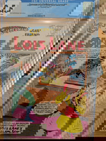 1964 DC Superman's Girl Friend Lois Lane #46 CGC 3.5 Shaffenberg Cover & Art 