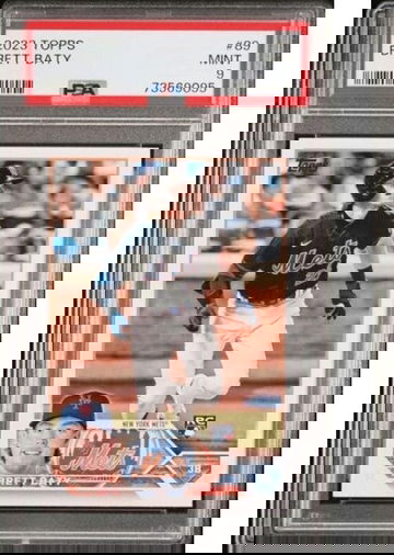 2023 Brett Baty 2023 Topps Series #89 PSA 9