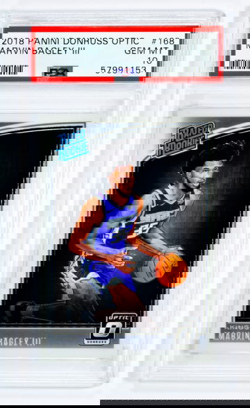 2018 Marvin Bagley III Panini Donruss Optic    #168 PSA 10