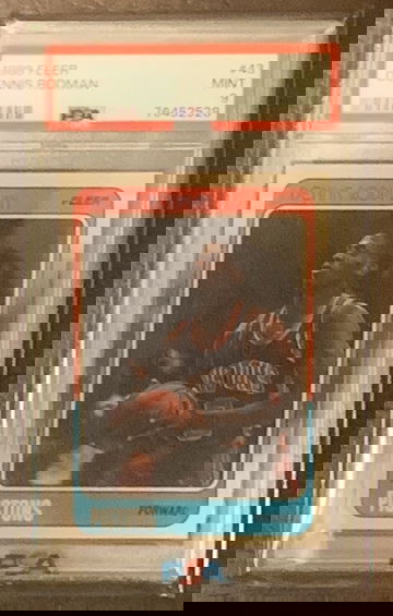 1988 Fleer Dennis Rodman #43 PSA 9 mint rookie RC