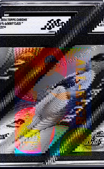 2024 Topps Chrome #CAE-4 Gerrit Cole All Etch SGC 10