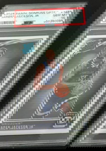 2018 Donruss Optic #188 Jaren Jackson Rated Rookie RC PSA 10 Gem Mint
