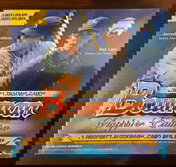 2021 Bowman Sapphire Edition Box