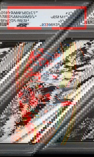 2019 PANINI PATRICK MAHOMES II SELECT SNAPSHOTS SNAPSHOTS-PRIZM #2 PSA 10 FT.A1.18