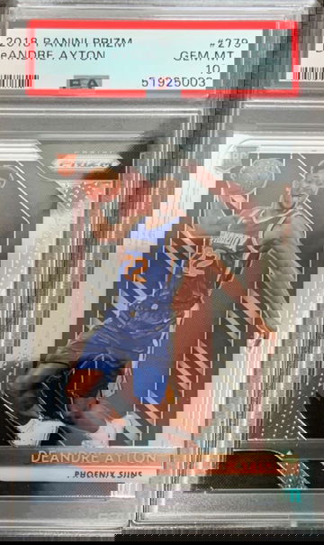 2018 prizm Deandre Ayton PSA10