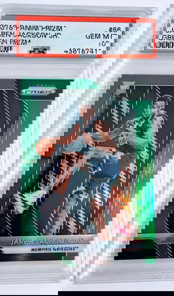 2018 Panini Prizm Green #66 Jaren Jackson Jr PSA 10 Gem Mint