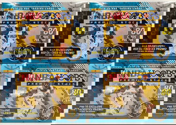 2019-20 NBA Hoops Basketball Premium Stock Mega Box TARGET EXCLUSIVE (Lot of 4)