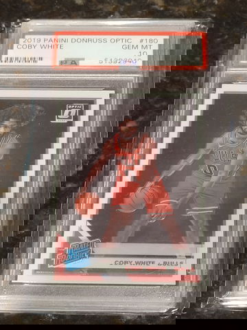 2019 Coby White Optic Rated Rookie PSA 10