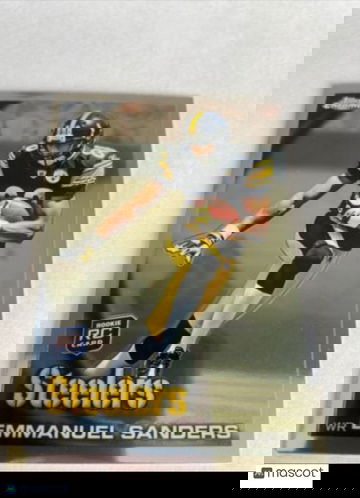 Emmanuel Sanders 2010 Topps Chrome Refractor #C106 RC Steelers Bills