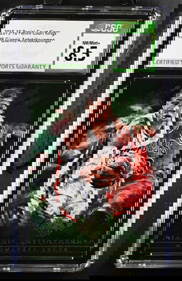 2015-16 Panini Court Kings #88 Giannis Antetokounmpo CSG 8.5