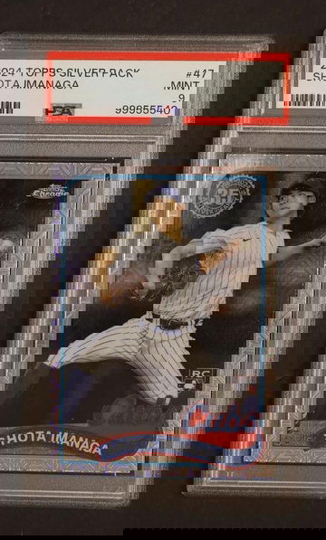 2024 Topps Silver Pack 1989 Chrome Promo Shota Imanaga #47 PSA 9