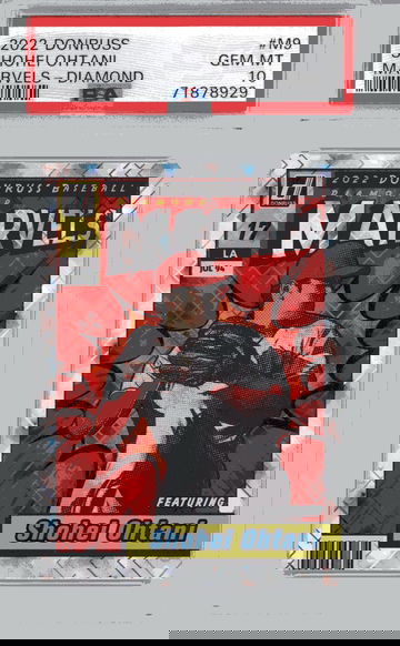 2022 Donruss Marvels Shohei Ohtani Diamond PSA10 Gem Mint #M9