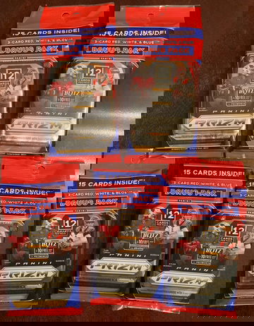 2020 Prizm Football Cello pack lot of 5