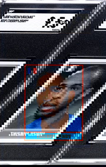 Thierry Henry 2006 Topps Merlin World Cup Sticker SGC 9.5 Mint+ Pop 1