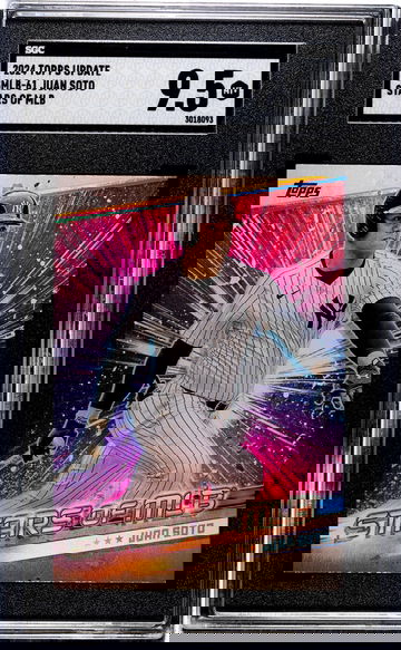 2024 Topps Update #SMLB-61 Juan Soto Stars Of MLB SGC 9.5