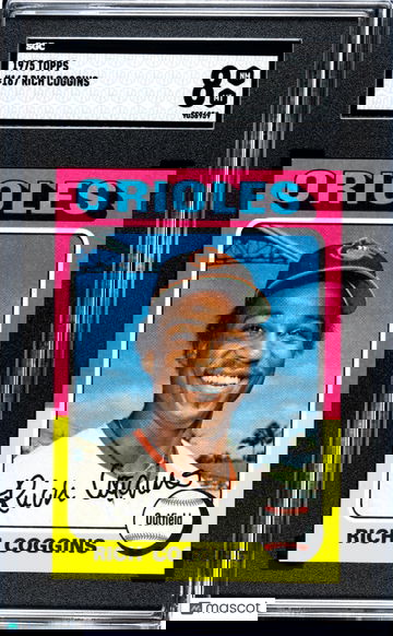 1975 Topps Rich Coggins #167 SGC 8